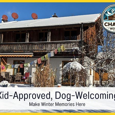 Chalet Weyarn - Doppelzimmer Mit Gartenblick ภายนอก รูปภาพ