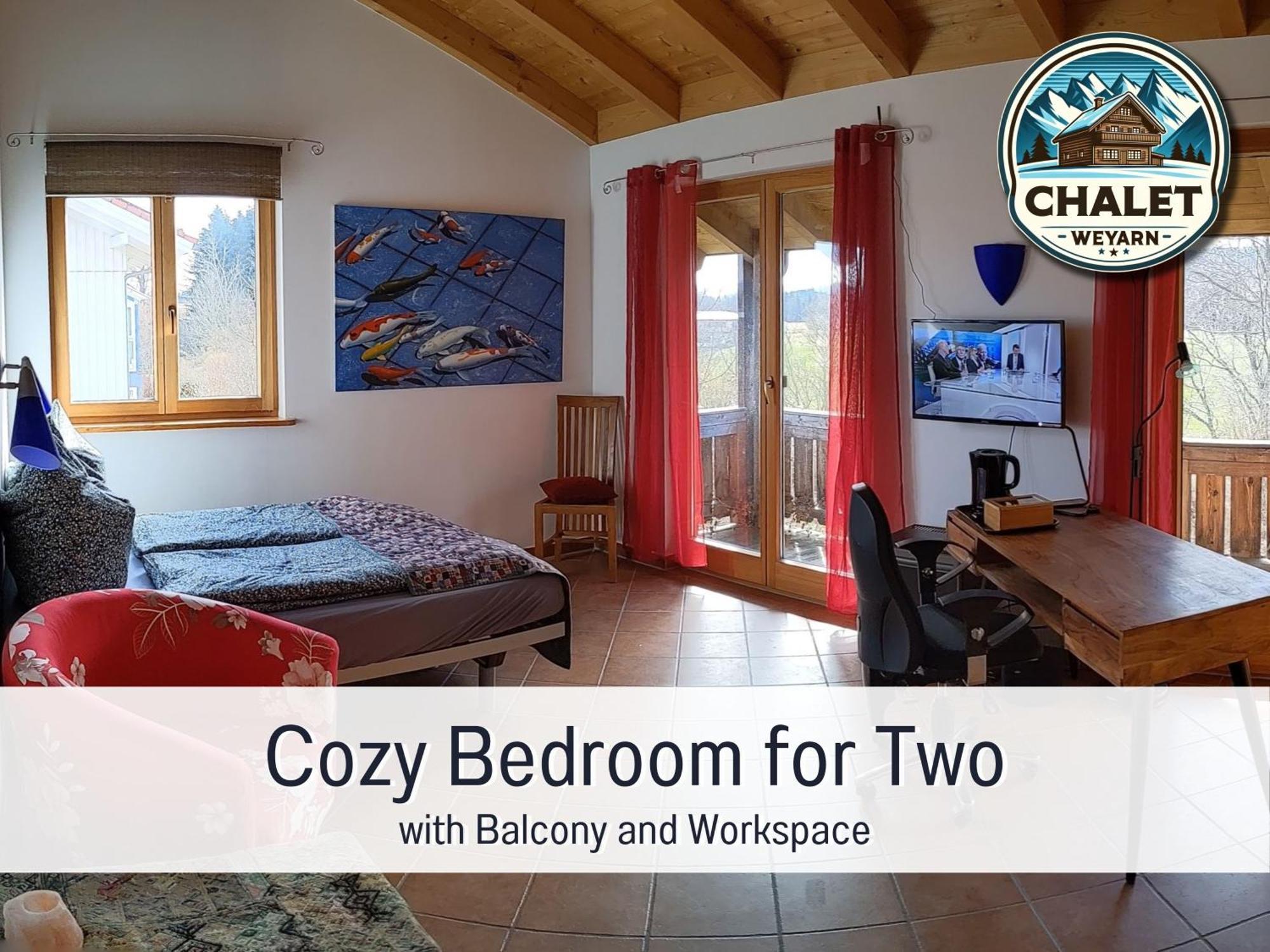 Chalet Weyarn - Doppelzimmer Mit Gartenblick ภายนอก รูปภาพ