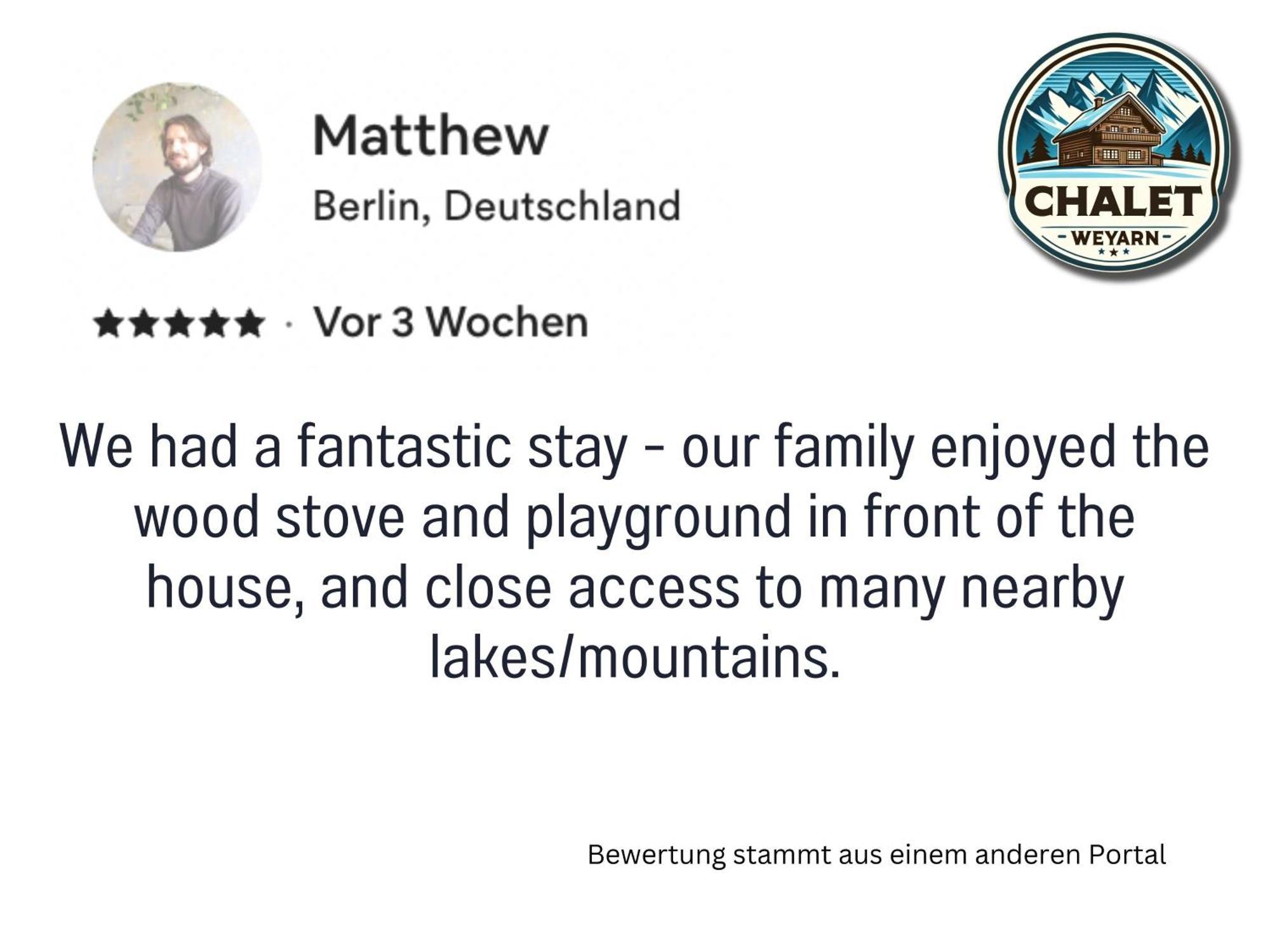Chalet Weyarn - Doppelzimmer Mit Gartenblick ภายนอก รูปภาพ