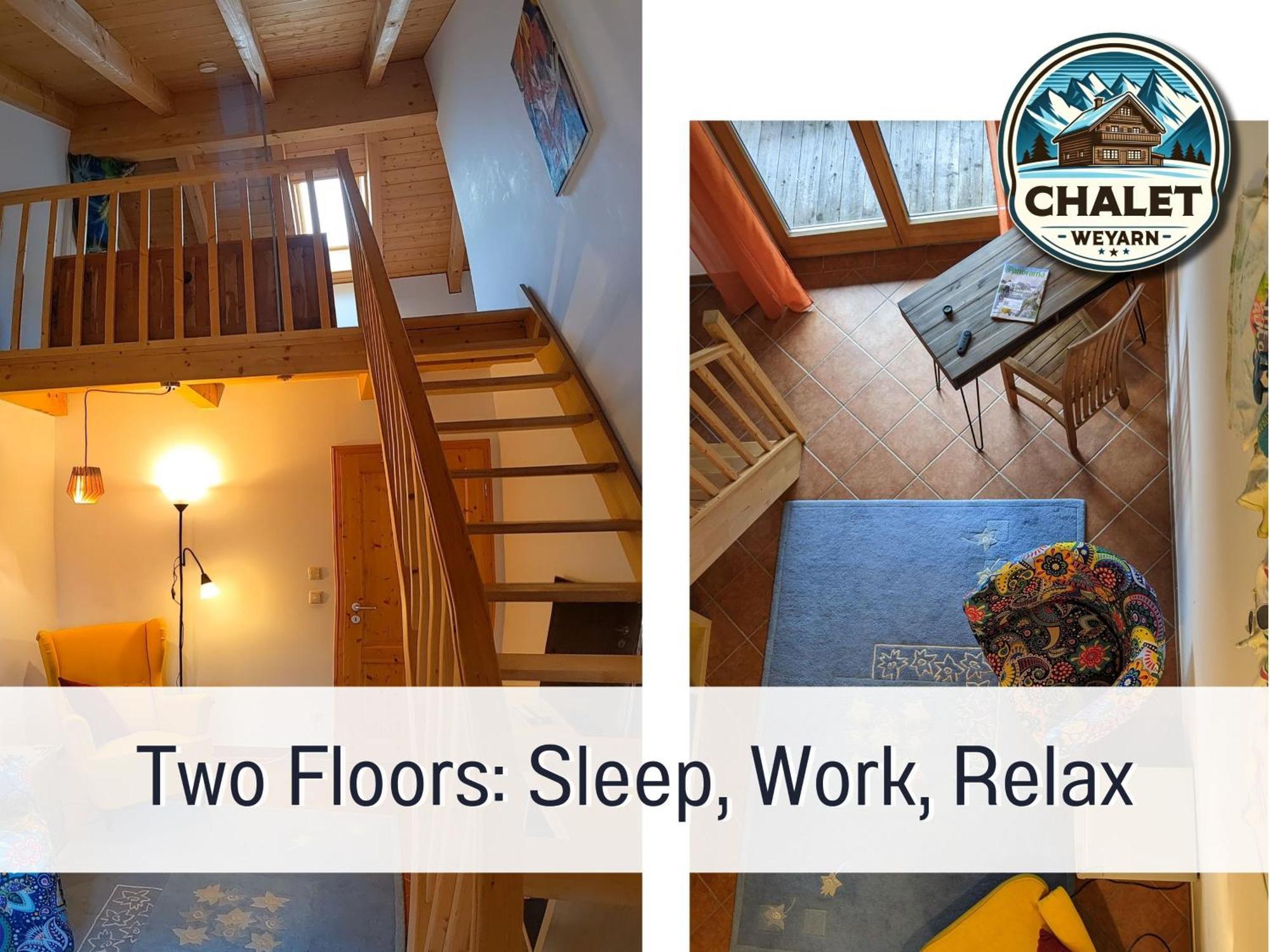Chalet Weyarn - Doppelzimmer Mit Gartenblick ภายนอก รูปภาพ