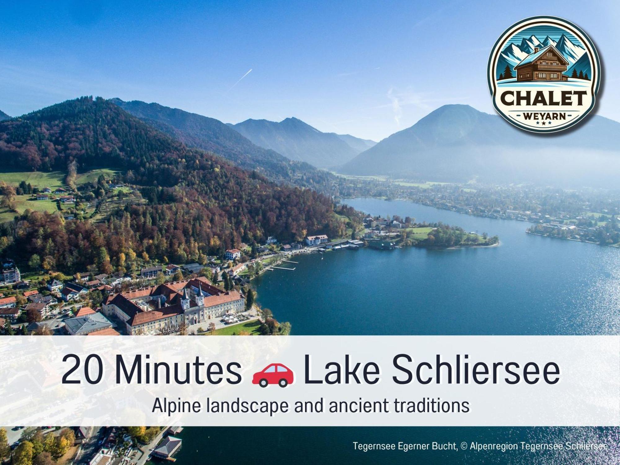 Chalet Weyarn - Doppelzimmer Mit Gartenblick ภายนอก รูปภาพ